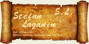 Stefan Laganin vizit kartica